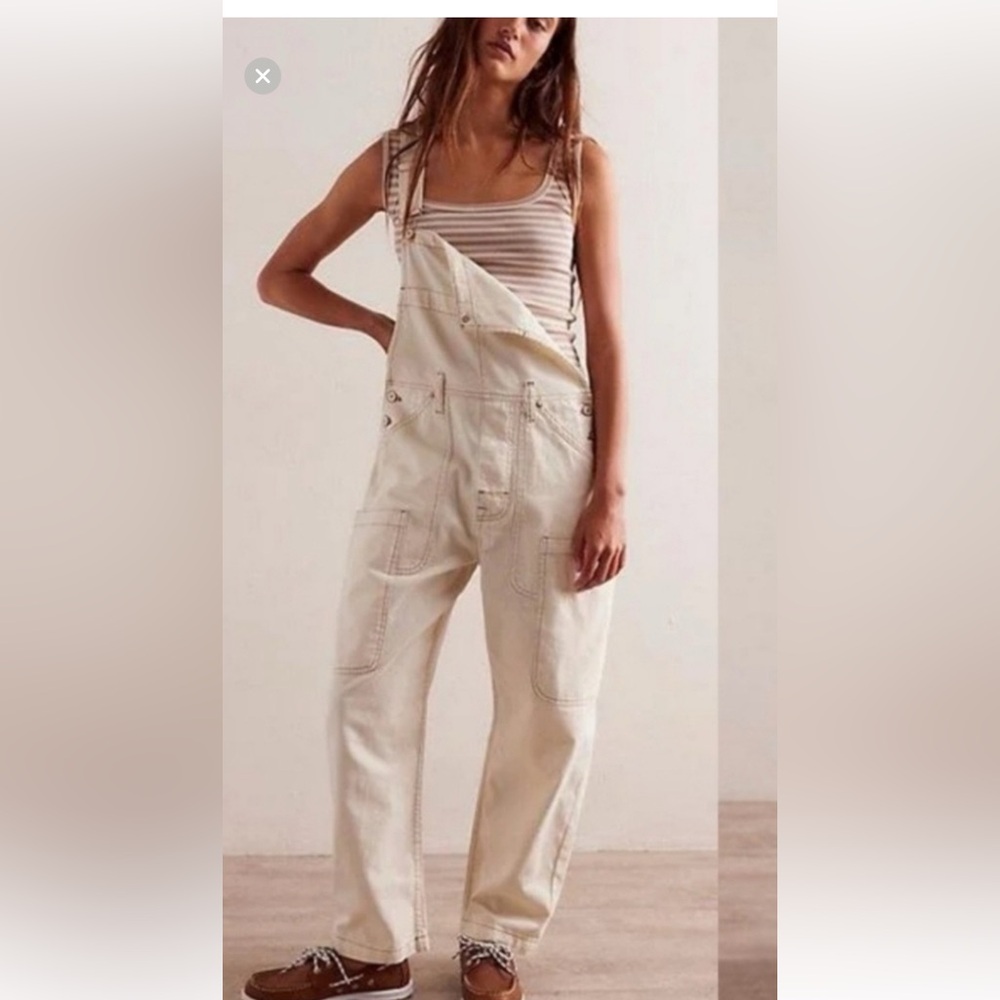 We The Free People Wayback Overalls